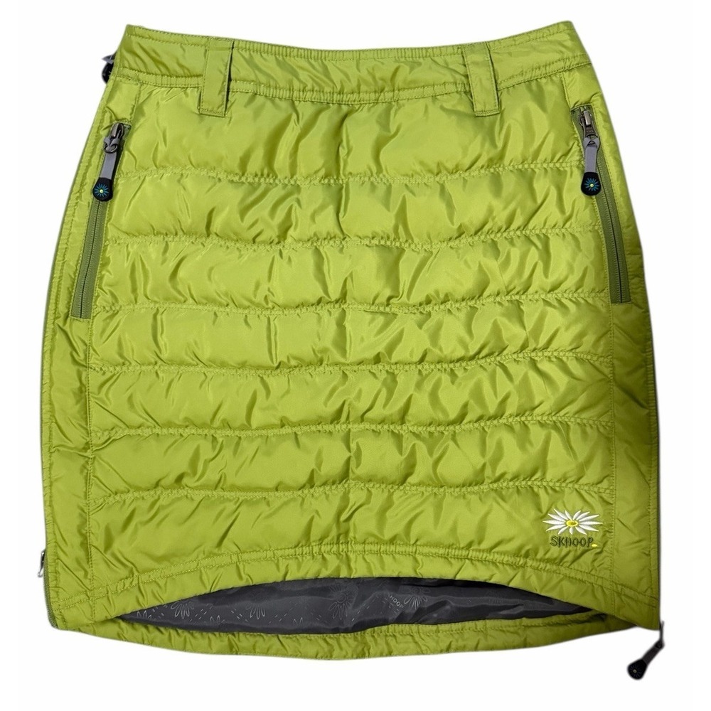 SKHOOP Short Down Skirt Green Women's Size Small